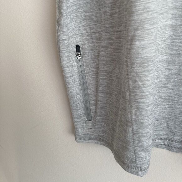 Vuori Mens Gray 1/4 Zip Pullover Size XXL Performance Stretch Lightweight Active - Picture 5 of 10